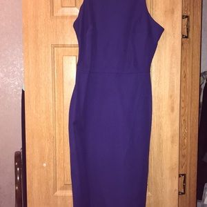 Banana republic purple dress size 4 petite